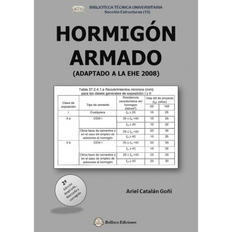 HORMIGON ARMADO. Adaptado a la EHE-08 - 2ª Edición