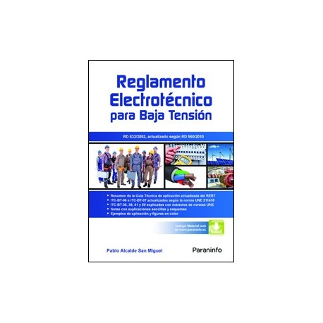 Reglamento electrotecnico de baja tension libro