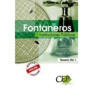FONTANEROS. INSTITUCIONES PUBLICAS- Temario Volumen 1