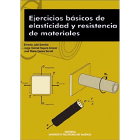 EJERCICIOS BASICOS DE ELASTICIDAD Y RESISTENCIA DE MATERIALES
