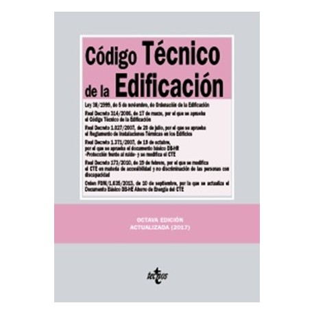 CODIGO TECNICO DE LA EDIFICACION -8ª Edición 2017