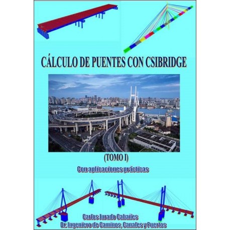 CÁLCULO DE PUENTES CON CSIBRIDGE. Con aplicaciones prácticas Tomo I. 