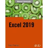 EXCEL 2019. Manual Avanzado