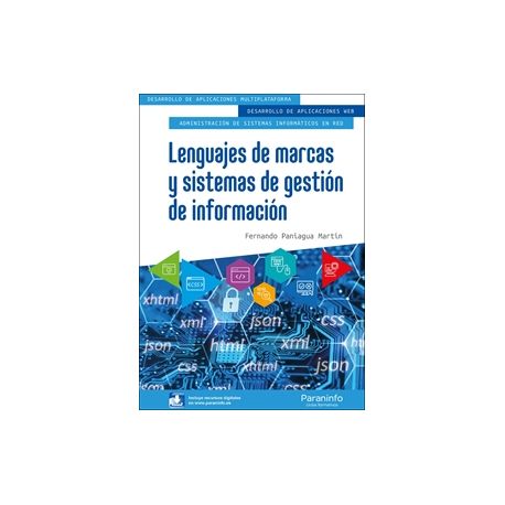 Libro LENGUAJES DE MARCAS Y SISTEMAS DE GESTIÓN INFORMACIÓN - Libros técnicos Online - Comprar -