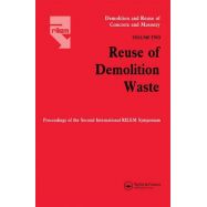 REUSE Of DEMOLITION WASTE - Vol 02