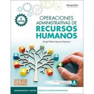 OPERACIONES ADMINISTRATIVAS DE RECURSOS HUMANOS. 3.ª edición 2024
